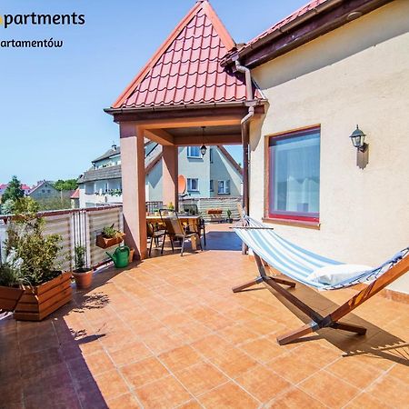 Baltic Apartments - Apartament Sloneczny Taras ชวีโนวิชแจ ภายนอก รูปภาพ