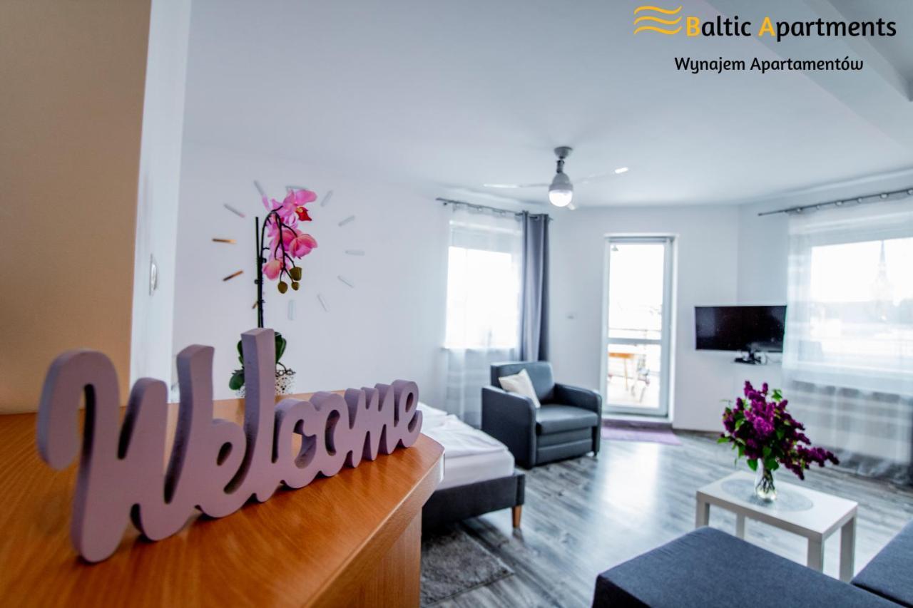 Baltic Apartments - Apartament Sloneczny Taras ชวีโนวิชแจ ภายนอก รูปภาพ