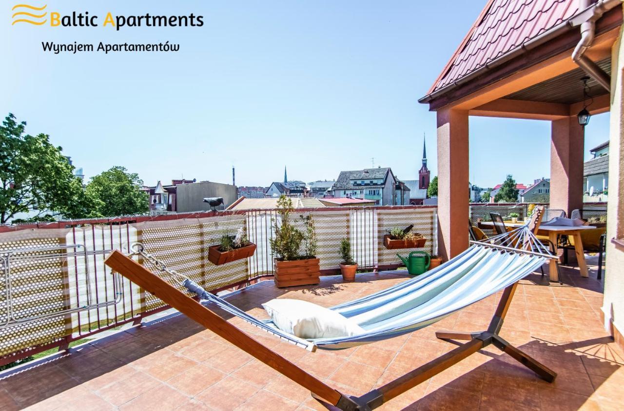 Baltic Apartments - Apartament Sloneczny Taras ชวีโนวิชแจ ภายนอก รูปภาพ